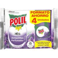 Colgador antipolillas lavanda POLIL, pack 4 unid.