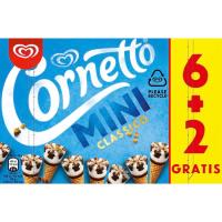 CORNETTO classic konoen sorta, 6+2 ale, kutxa 386 g CORNETTO classic konoen sorta, 6+2 ale, kutxa 386 g