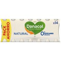 Danacol para beber natural DANONE, pack 14x110 ml