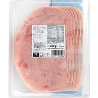 Jamón cocido extra EROSKI MAESTRO MAESTRO, sobre 200 g