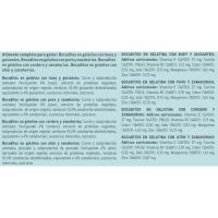 Bocaditos en gelatina pouches para gato EROSKI, pack 4x85 g