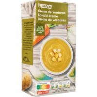 Crema de verduras de la huerta EROSKI, brik 500 g