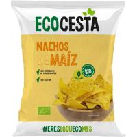 Nachos de maíz natural ECOCESTA, bolsa 125 g