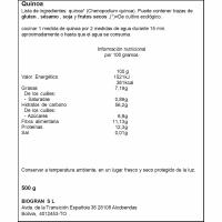 Quinoa real bio ECOCESTA, bolsa 500 g