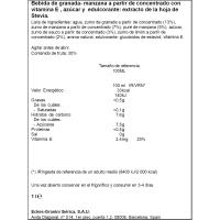 GRANINI granada edaria, botila 1 litro