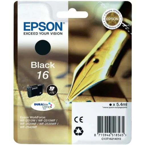 Cartucho de tinta original negro T1621 EPSON, 1 ud Cartucho de tinta original negro T1621 EPSON, 1 ud