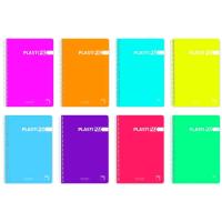 Cuaderno de espiral Folio, rayado 1 línea horizontal, tapa de plástico ¿Cuál te llegará? 16407 PACSA, 80 hojas Cuaderno de espiral Folio, rayado 1 línea horizontal, tapa de plástico ¿Cuál te llegará? 16407 PACSA, 80 hojas