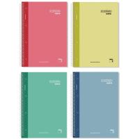 Cuaderno de espiral Folio, cuadrícula 4x4, tapa plastificada ¿Cuál te llegará? Premium 16478 PACSA, 80 hojas Cuaderno de espiral Folio, cuadrícula 4x4, tapa plastificada ¿Cuál te llegará? Premium 16478 PACSA, 80 hojas