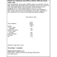 BIMBO PANTERA ROSA pasteltxoa, 3 ale, paketea 165 g