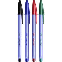 Bolígrafo Bic Cristal Soft punta media, tinta de colores surtidos BIC, pack 10 uds