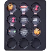 Bandeja de metal 12 pasteles, PYREX