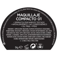 Maquillaje compacto 01 belle & MAKE-UP, pack 1 unid.