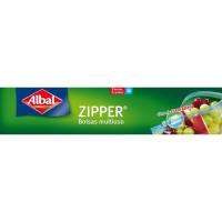 Bolsas multiuso zipper 3 litros ALBAL, caja 8 uds