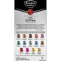 Café con Toffee comp. Nespresso FORTALEZA, caja 10 uds