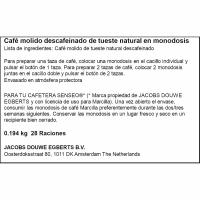 Café descafeinado compatible Nespresso MARCILLA, paquete 28 uds