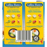 GALLINA BLANCA arrain salda, sorta 2x1 l