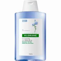 Champú fibras de lino KLORANE, bote 200 ml