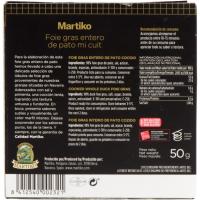 MARTIKO foie grasa, blisterra 50 g