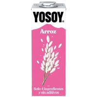 Bebida de arroz YOSOY, brik 1 litro Bebida de arroz YOSOY, brik 1 litro