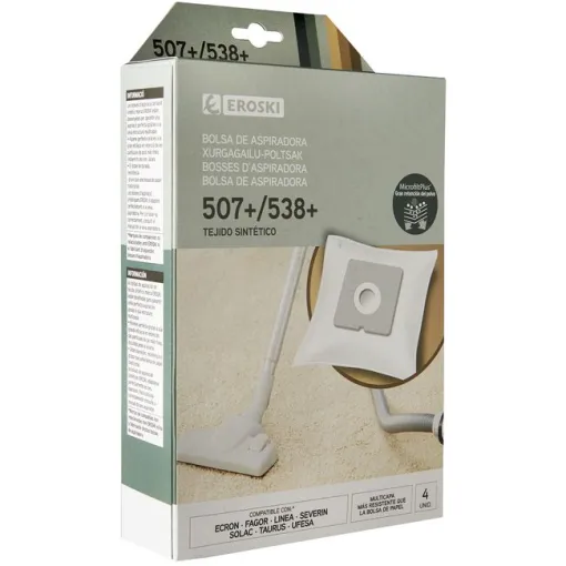 Bolsa de aspirador 507+, contenido de 4 uds