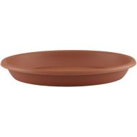 Plato de maceta en pvc terracota, Ø18 cm ARTEVASI, 1 ud Plato de maceta en pvc terracota, Ø18 cm ARTEVASI, 1 ud