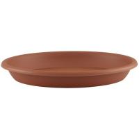 Plato de maceta en pvc terracota, Ø26 cm ARTEVASI, 1 ud