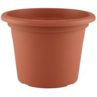 Maceta en pvc Cilindro terracota Ø25 cm ARTEVASI, 1 ud Maceta en pvc Cilindro terracota Ø25 cm ARTEVASI, 1 ud