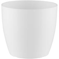 Maceta en pvc San Remo blanca Ø16 cm ARTEVASI, 1 ud