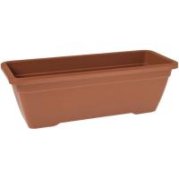 Jardinera en pvc Veneza terracota, 40 cm ARTEVASI, 1 ud