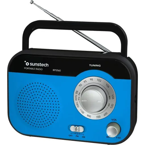 Radio de sobremesa azul RPS560BL SUSTENCH