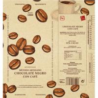 Chocolate negro con café ORBEA, tableta 125 g