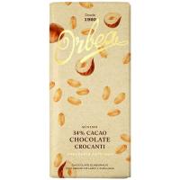 Chocolate con leche crocanti ORBEA, tableta 125 g