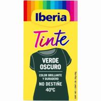 Tinte ropa verde oscuro IBERIA, caja 1 ud.