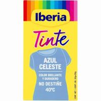 Tinte ropa azul celeste IBERIA, caja 1 ud.