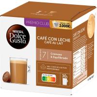 Café con leche NESCAFÉ DOLCE GUSTO, caja 30 cápsulas