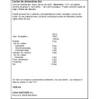 Leche de Almendras SANTIVERI, brik 1 litro