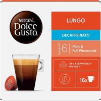 DOLCE GUSTO lungo descaffeinato kafea, kutxa 16 ale