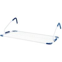 Tendedero de acero para terrazas o balcones CUNCIAL, abierto: 105x55x23 cm