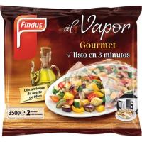 FINDUS gourmet barazki hautaketa lurrunetan, poltsa 350 g