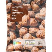Nuez con cáscara EROSKI, malla 500 g