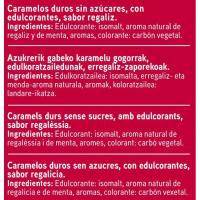 Caramelos de regalíz sin azúcar EROSKI, bolsa 90 g