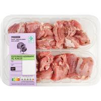 Estofado de pavo al ajillo EROSKI, bandeja aprox. 400 g