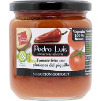 Tomate frito con pimiento de piquillo PEDRO LUIS, frasco 340 g 