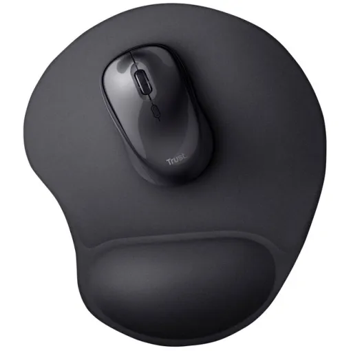 Alfombrilla para ratón Bigfoot Gel Pad negra 16977 TRUST