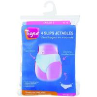 Braga desechable, confortable, no comprime, tejido suave TIGEX, 4uds