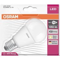 Bombilla Led estándar E27 10W luz cálida (2700k) OSRAM, 1ud Bombilla Led estándar E27 10W luz cálida (2700k) OSRAM, 1ud