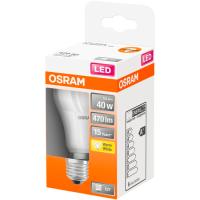 Bombilla Led E27 estandar 5,5W luz cálida (2700K) OSRAM, 1 ud