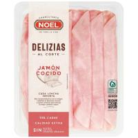 Delizias de jamón cocido extra NOEL, bandeja 120 g
