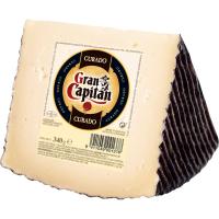 Queso curado GRAN CAPITÁN, cuña 340 g