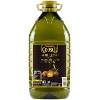 Aceite de oliva virgen COOSUR Serie Oro, garrafa 3 litros Aceite de oliva virgen COOSUR Serie Oro, garrafa 3 litros